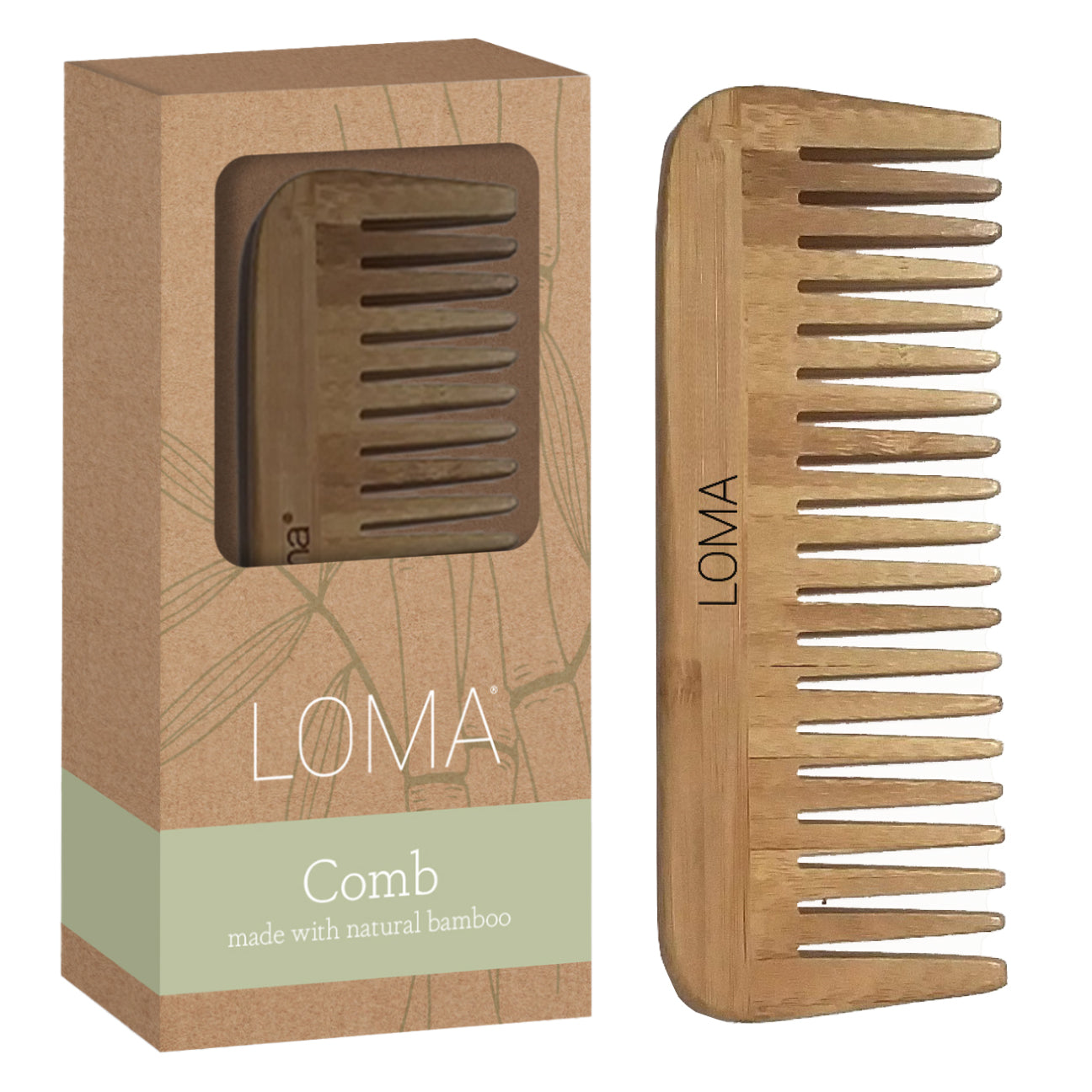 Bamboo Comb & Brushes Set